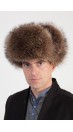 Colbacco pelliccia russo in marmotta naturale